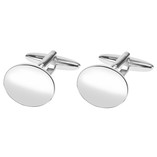 Boutons de manchette Ovale - Thumbnail 1