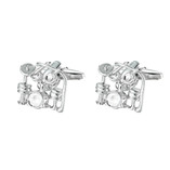 Boutons de manchette Batterie - Thumbnail 1