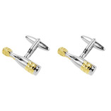 Boutons de manchette Champagne - Thumbnail 1