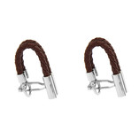 Boutons de manchette  - Tissé - Thumbnail 2