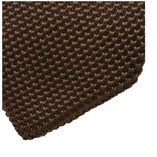 Cravate tricot Brun - Thumbnail 2