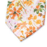 Cravate fleurie orange - Aquarelle - Thumbnail 2