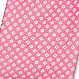 Cravate rose clair à motif - Thumbnail 2