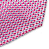 Cravate rose à motif - Thumbnail 2