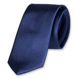 Cravate pour Femme Bleu Saphir - Thumbnail 1