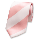 Cravate rose/blanc - Thumbnail 1