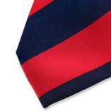 Cravate rouge/bleu foncé - Thumbnail 2