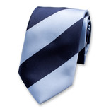 Cravate bleu/bleu marine - Thumbnail 1