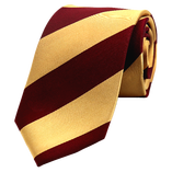 Cravate jaune/bordeaux - Thumbnail 1