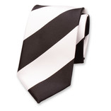 Cravate Noir et blanc - Thumbnail 1