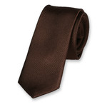 Cravate enfant Marron foncé - Thumbnail 1