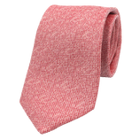 Cravate Rouge Two-tone - Thumbnail 1