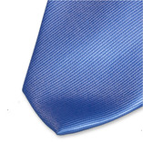Cravate en polyester bleue - Thumbnail 2