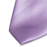 Cravate en polyester lilas - Thumbnail 2