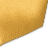 Cravate dorée en satin polyester - Thumbnail 2