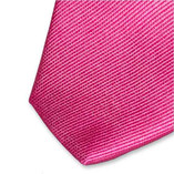 Cravate slim rose vif - Thumbnail 2