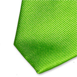 Cravate slim vert pomme - Thumbnail 2