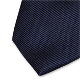 Cravate slim bleu foncé - Thumbnail 2