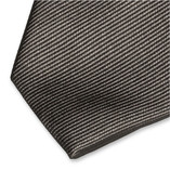 Cravate slim gris foncé - Thumbnail 2