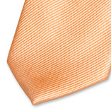 Cravate slim orange pêche - Thumbnail 2