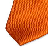 Cravate slim orange foncé - Thumbnail 2