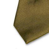 Cravate slim vert olive - Thumbnail 2