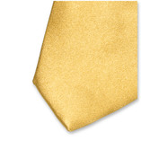 Cravate Dorée Pour Femme - Satin de soie - Thumbnail 2