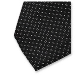 Cravate étroite noire - Motif à pois - Thumbnail 2