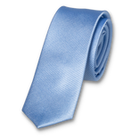 Cravate super slim bleu clair - Thumbnail 1