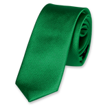 Cravate super slim Vert - Thumbnail 1