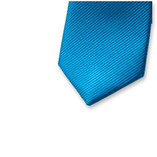 Cravate super slim Bleu Vif  - Thumbnail 2