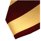 Cravate jaune/bordeaux - Thumbnail 2