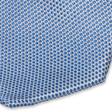 Cravate bleu à structure circulaire - Thumbnail 2