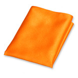 Pochette satin orange - Thumbnail 1