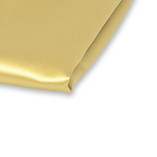 Pochette jaune pale de satin polyester - Thumbnail 2