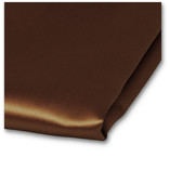 Pochette Cognac de satin polyester - Thumbnail 2