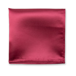 Pochette de costume Rouge framboise - Thumbnail 1