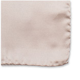 Pochette Champagne - Satin de soie  - Thumbnail 2