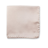Pochette Champagne - Satin de soie  - Thumbnail 1