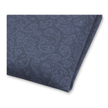Pochette de costume Paisley Bleu Foncé - Thumbnail 2