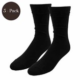 Chaussettes - Noir - 5 Pack - Thumbnail 1