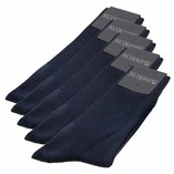 Chaussettes - Bleu Foncé - 5 Pack - Thumbnail 2