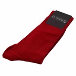 Chaussettes - Rouge Cerise - Thumbnail 2