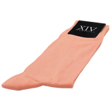 Chaussettes Rose Saumon - De Luxe - Thumbnail 2