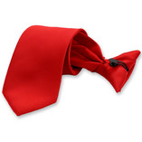 Cravate de sécurité rouge vif - Thumbnail 1