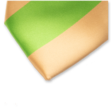 Cravate Bleu Or/Vert pomme - Thumbnail 2