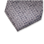 Cravate bouclée Bleu Gris - Thumbnail 2