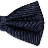 Nœud papillon homme bleu foncé - Thumbnail 2