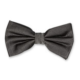 Nœud papillon homme gris foncé - Thumbnail 1