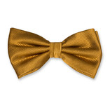 Nœud papillon homme jaune moutarde - Thumbnail 1